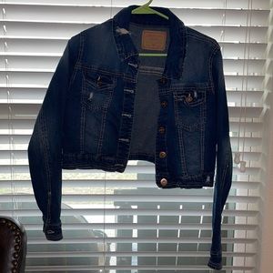 Cute short denim jacket